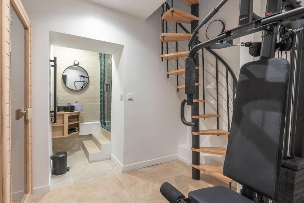 Appartement Magnifique Et Relaxant Avec Sauna ปารีส ภายนอก รูปภาพ